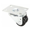 Low-Profile Easy-Turn Light-, Medium- & Heavy-Duty Plate Casters