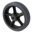 Rubber Tread on Iron Core Wheels