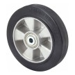 Rubber Tread on Aluminum Core Wheels