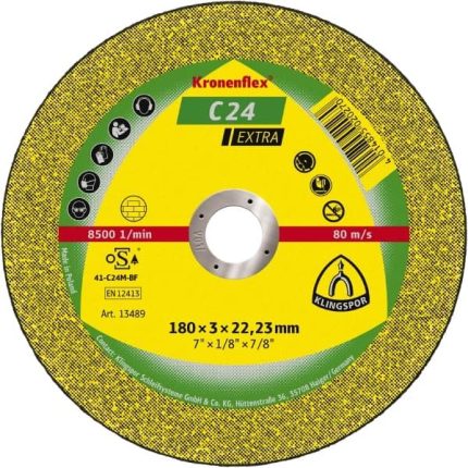 STONE CUTTING DISC 7" C24PS