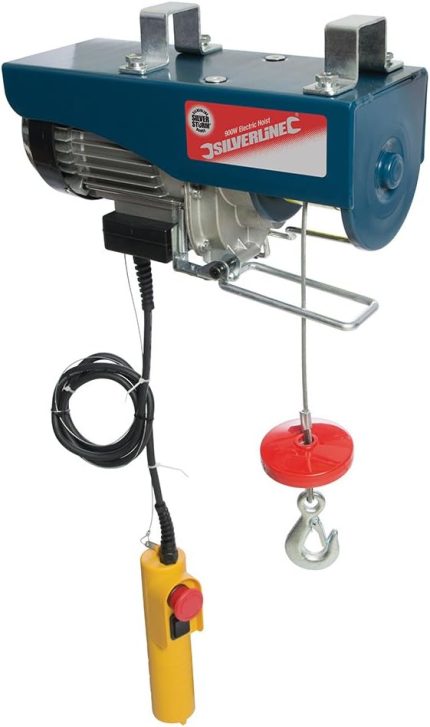 ELECTRICAL WIRE HOIST W/ REMOTE 500KG/9990KG 12M/6M