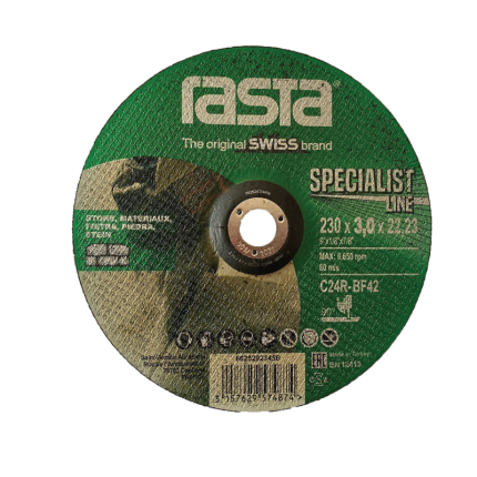 RASTA STONE CUTTING DISC 9"[6318RM]