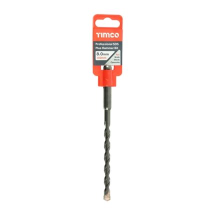 S.D.S.HAMMER DRILL BIT 8 X 160MM