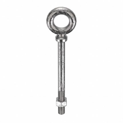 Machinery Eye Bolt: With Shoulder, 316 Stainless Steel, Plain, 1 1/2"-6 Thread Size, 3 in Thread Lg