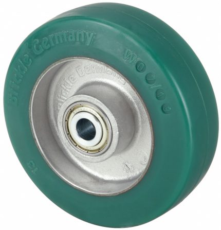 APPROVED VENDOR Caster Wheel: 4 7/8 in Wheel Dia., 1 5/8 in Wheel Wd, Polyurethane, Aluminum, Std