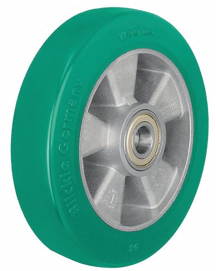 APPROVED VENDOR Caster Wheel: 7 13/16 in Wheel Dia., 2 in Wheel Wd, Polyurethane, Aluminum, Std