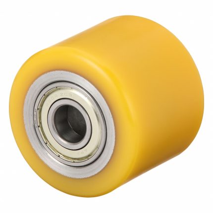 APPROVED VENDOR Caster Wheel: 3 1/4 in Wheel Dia., 2 3/4 in Wheel Wd, Polyurethane, Steel, Std