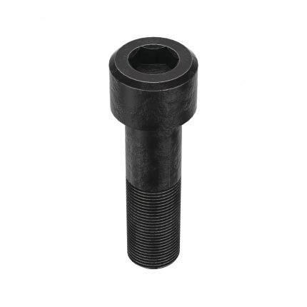 Socket Head Cap Screw: 1"-14 Thread Size, 3 1/2 in Lg, Std, Black Oxide, Steel, 1 in Head Ht