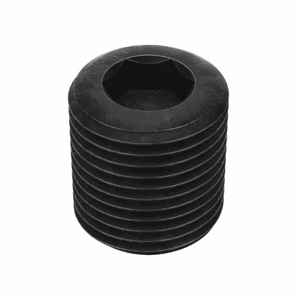 Socket Set Screw: 5/8"-18 Thread Size, 3/4 in Overall Lg, Cup pt, Alloy Steel, Black Oxide, 10 PK
