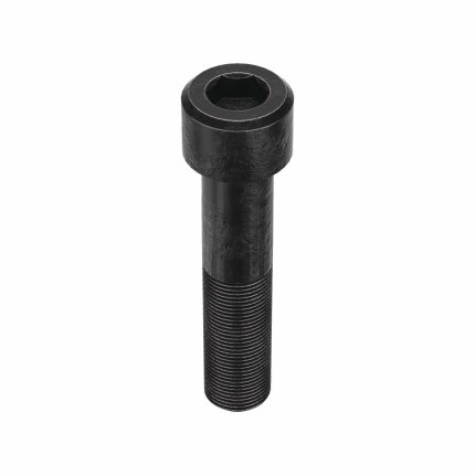 Socket Head Cap Screw: 1"-14 Thread Size, 4 1/2 in Lg, Std, Black Oxide, Steel, 1 in Head Ht