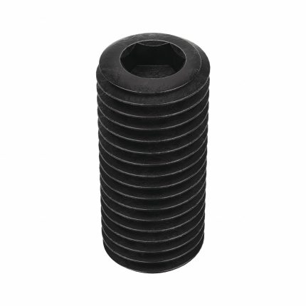 Socket Set Screw: 3/4"-10 Thread Size, 1 3/4 in Overall Lg, Cup pt, Alloy Steel, Black Oxide, 5 PK