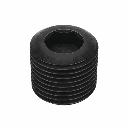 Socket Set Screw: 3/4"-16 Thread Size, 3/4 in Overall Lg, Cup pt, Alloy Steel, Black Oxide, 5 PK