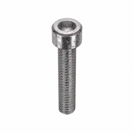 Socket Head Cap Screw: #1-72 Thread Size, 3/8 in Lg, Std, Plain, Stainless Steel, 18-8, 100 PK