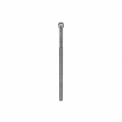 Socket Head Cap Screw: 1/4"-20 Thread Size, 6 1/2 in Lg, Std, Plain, Stainless Steel, 18-8