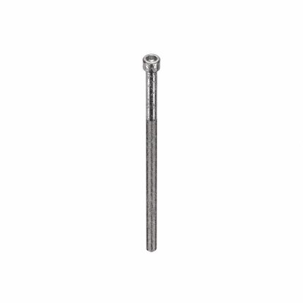 Socket Head Cap Screw: 3/8"-16 Thread Size, 8 in Lg, Std, Plain, Stainless Steel, 18-8