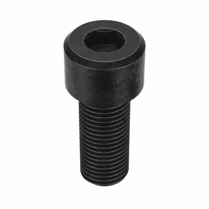 Socket Head Cap Screw: 1 1/2"-6 Thread Size, 3 1/2 in Lg, Std, Black Oxide, Steel, 1.5 in Head Ht