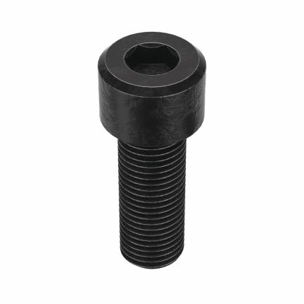 Socket Head Cap Screw: 1 1/2"-6 Thread Size, 4 in Lg, Std, Black Oxide, Steel, 1.5 in Head Ht
