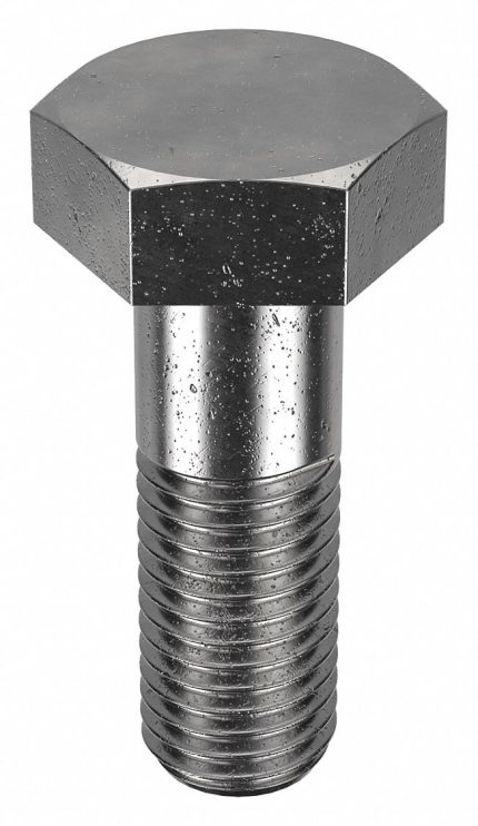 Structural Bolt: Steel, A325 Type 1, Black Oxide, 3/4"-10 Thread Size, 2 1/4 in lg, 7/8 in Grip Size