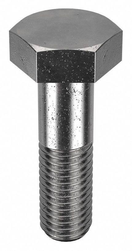 Structural Bolt: Steel, A325 Type 1, Black Oxide, 1/2"-13 Thread Size, 1 3/4 in lg, 3/4 in Grip Size
