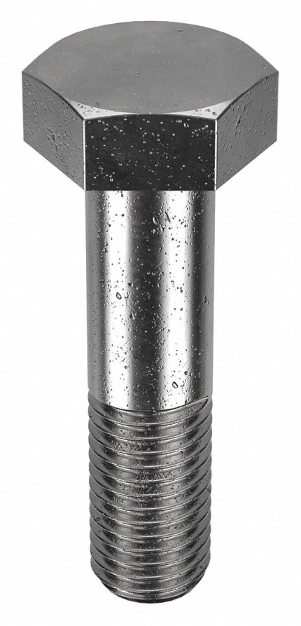 Structural Bolt: Steel, A325 Type 1, Black Oxide, 3/4"-10 Thread Size, 3 in lg, 1 5/8 in Grip Size