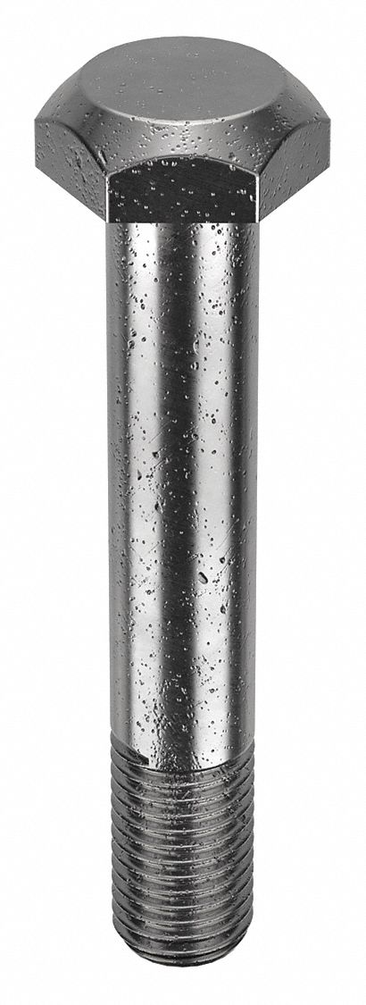 Structural Bolt: Steel, A325 Type 1, Black Oxide, 7/8"-9 Thread Size, 5 1/4 in lg