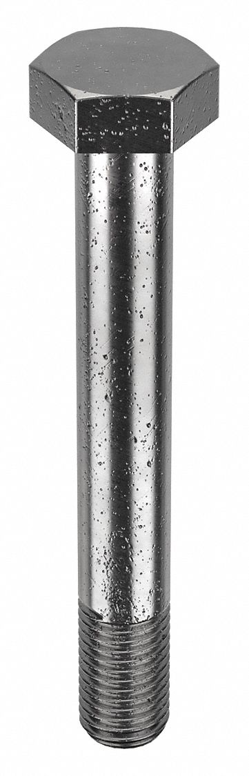 Structural Bolt: Steel, A325 Type 1, Black Oxide, 1"-8 Thread Size, 7 in lg, 1 3/4 in Min Thread Lg