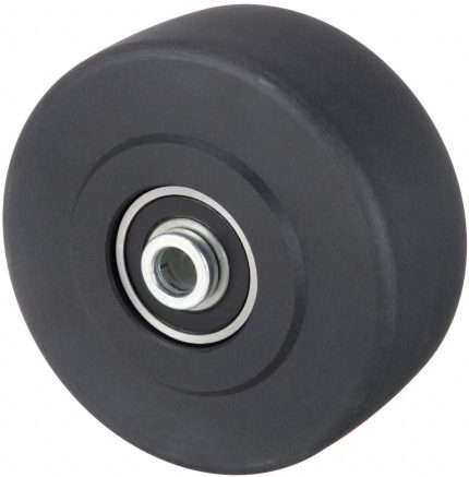 APPROVED VENDOR Caster Wheel: 4 in Wheel Dia., 2 in Wheel Wd, Nylon, 2,160 lb Load Rating, Std
