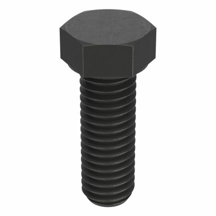 Hex Head Cap Screw: Steel, Grade 2, Plain, 7/16"-14, Coarse, 1 1/2 in lg, Globally Sourced, 25 PK