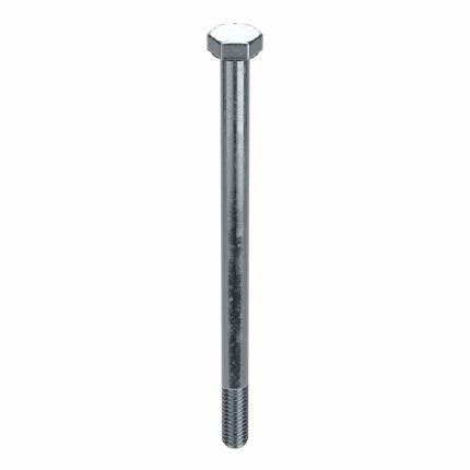 Hex Head Cap Screw: Steel, Grade 2, Zinc Plated, 5/16"-18, Coarse, 4 in lg, Globally Sourced, 25 PK