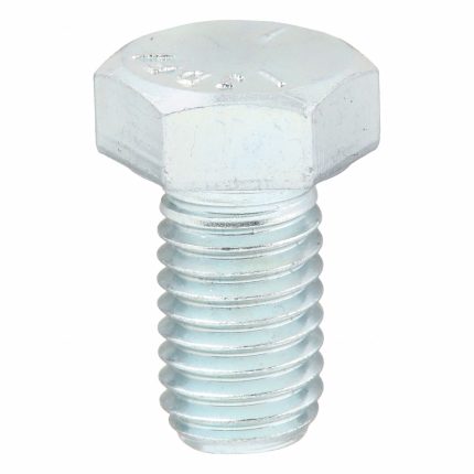 Hex Head Cap Screw: Steel, Grade 5, Zinc Plated, 1/2"-13, Coarse, 7/8 in lg, Globally Sourced, 25 PK