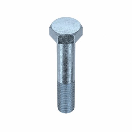 Hex Head Cap Screw: Steel, Grade 5, Zinc Plated, 3/4"-10, Coarse, 4 in lg, Globally Sourced, 5 PK