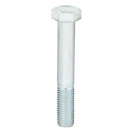 Hex Head Cap Screw: Steel, Grade 5, Zinc Plated, 3/4"-10, Coarse, 4 3/4 in lg, Inch, SAE J429, 5 PK