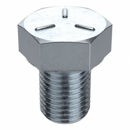 Hex Head Cap Screw: Steel, Grade 5, Zinc Plated, 3/8"-24, Fine, 5/8 in lg, Globally Sourced, 50 PK