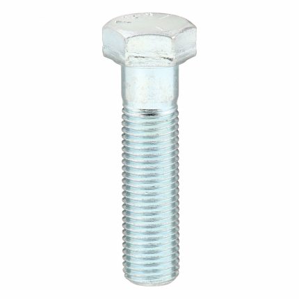 Hex Head Cap Screw: Steel, Grade 5, Zinc Plated, 7/16"-20, Fine, 1 3/4 in lg, Inch, SAE J429, 25 PK