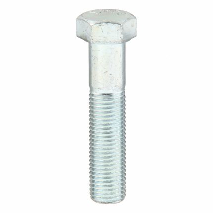 Hex Head Cap Screw: Steel, Grade 5, Zinc Plated, 7/16"-20, Fine, 2 in lg, Globally Sourced, 25 PK