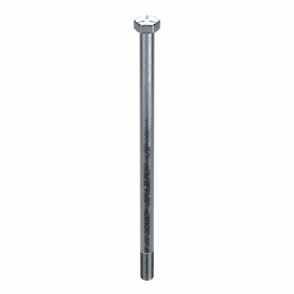 Hex Head Cap Screw: Steel, Grade 5, Zinc Plated, 1/2"-20, Fine, 10 in lg, Globally Sourced, 2A, 5 PK