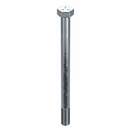 Hex Head Cap Screw: Steel, Grade 5, Zinc Plated, 5/8"-18, Fine, 10 in lg, Globally Sourced, 2A, 5 PK