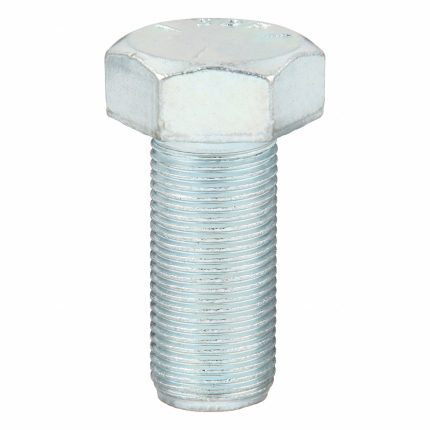 Hex Head Cap Screw: Steel, Grade 5, Zinc Plated, 7/8"-14, Fine, 2 in lg, Globally Sourced, 5 PK