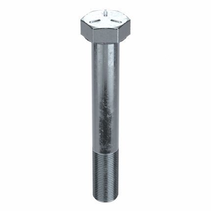 Hex Head Cap Screw: Steel, Grade 5, Zinc Plated, 7/8"-14, Fine, 7 in lg, Globally Sourced, Inch