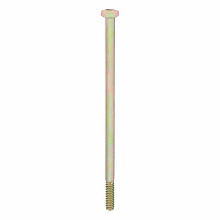 Hex Head Cap Screw: Steel, Grade 8, Zinc Yellow, 1/4"-20, Coarse, 5 1/2 in lg, Inch, SAE J429, 25 PK