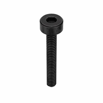 Socket Head Cap Screw: #2-56 Thread Size, 5/8 in Lg, Std, Black Oxide, Steel, 5/64 in Drive, 100 PK