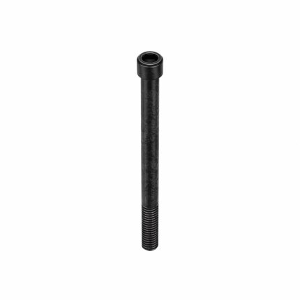 Socket Head Cap Screw: 5/16"-18 Thread Size, 4 in Lg, Std, Black Oxide, Steel, 1/4 in Drive, 10 PK