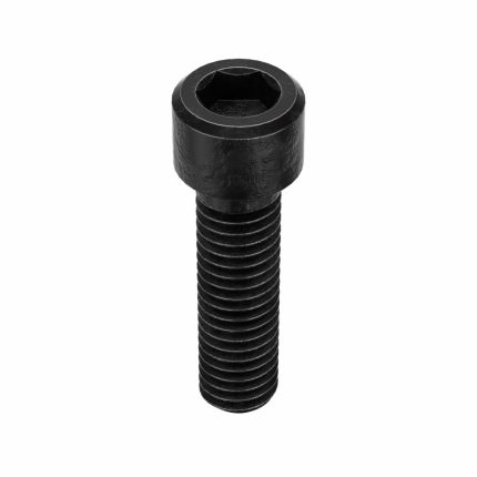 Socket Head Cap Screw: 3/8"-16 Thread Size, 1 3/8 in Lg, Std, Black Oxide, Steel, 50 PK