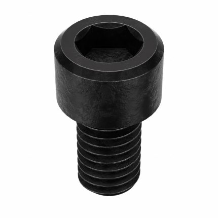 Socket Head Cap Screw: 7/16"-14 Thread Size, 3/4 in Lg, Std, Black Oxide, Steel, 3/8 in Drive, 25 PK