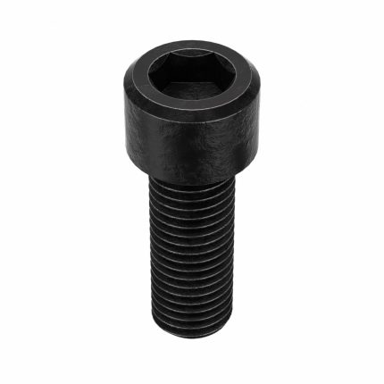 Socket Head Cap Screw: 3/4"-10 Thread Size, 2 in Lg, Std, Black Oxide, Steel, 0.75 in Head Ht, 5 PK