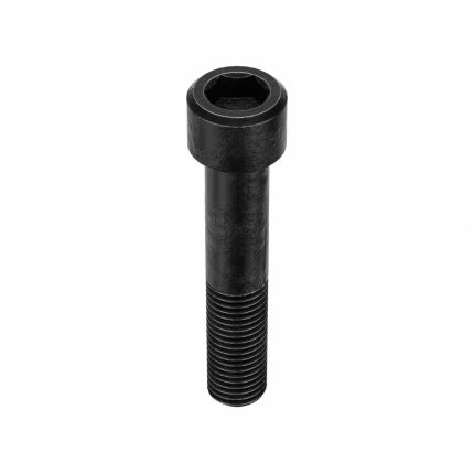 Socket Head Cap Screw: 7/8"-9 Thread Size, 4 1/2 in Lg, Std, Black Oxide, Steel, 3/4 in Drive, 5 PK