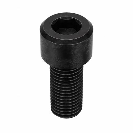 Socket Head Cap Screw: 1"-8 Thread Size, 2 1/4 in Lg, Std, Black Oxide, Steel, 1 in Head Ht, 5 PK