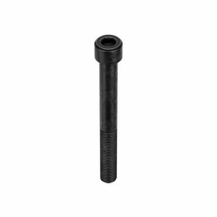 Socket Head Cap Screw: 1"-8 Thread Size, 9 in Lg, Std, Black Oxide, Steel, 1 in Head Ht