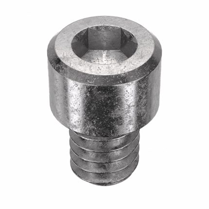 Socket Head Cap Screw: 1/4"-20 Thread Size, 5/16 in Lg, Std, Plain, Stainless Steel, 18-8, 100 PK