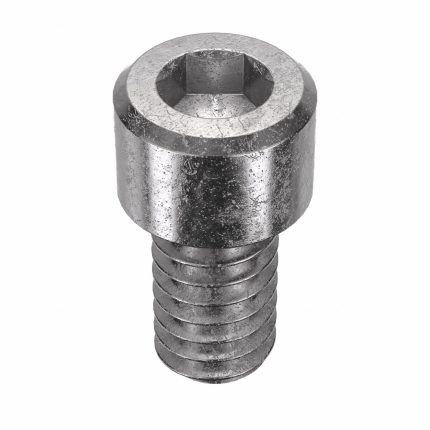 Socket Head Cap Screw: 1/4"-20 Thread Size, 7/16 in Lg, Std, Plain, Stainless Steel, 18-8, 100 PK